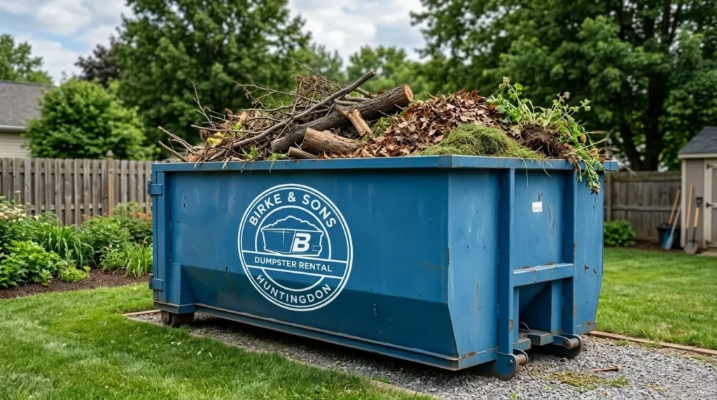Yard Waste Dumpster Rental Huntingdon-img
